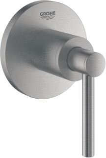 GROHE ATRIO NEW INBOUWMENGKRAAN OPBOUWDEEL ROND WAND EENGREEPS SUPERSTEEL 