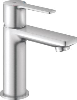 GROHE LINEARE NEW WASTAFELMENGKRAAN XS-SIZE PO WASTE EENGREEPS 1-GATS 155MM HOOGTE 107MM UITLOOP VAST SUPERSTEEL 