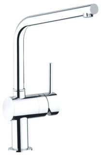 GROHE MINTA KEUKENMENGKRAAN BLAD/KRAANGAT EENGREEPS 360MM HOOGTE 210MM L-UITLOOP DRAAIBAAR CHROOM