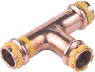 VSH SUDOPRESS GAS T-STUK 18MM X 18MM X 18MM KOPER GAS (PERS X PERS X PERS) 