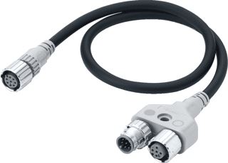 OMRON VEILIGHEIDSLICHTSCHERM F3SG-R ADVANCED M12 Y-JOINT CONNECTOR 0,5 M 