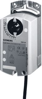 SIEMENS GDB341.1E LUCHTKLEPSERVOMOTOR 230V. 10 NM VOOR KLEPOPPERVLAK VAN +/-1,5 M2 150 SEC. LOOPTIJD. 2 EN 3 PUNTS STUURSIGNAAL 