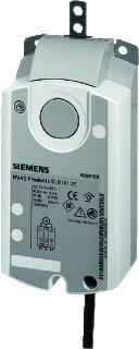 SIEMENS GLB136.2E LINEAR AIR DAMPER ACTUATOR AC 24 V 3-POSITION 250 N 150 S 2 AUXILIARY SWITCHES