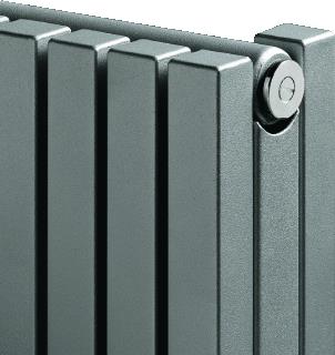 VASCO CARRE PLUS CPVN DESIGNRADIATOR AS:MIDDENONDER 0535X2000 JET BLACK RAL9005