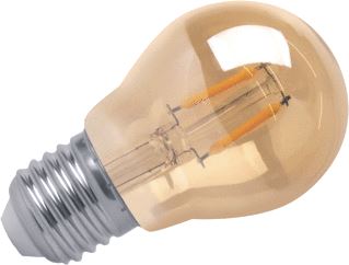 MEGAMAN LED-LAMP PINGPONG AMBER/BARNSTEEN LE 79MM DIAM 45MM 