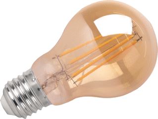 MEGAMAN LED-LAMP AMBER/BARNSTEEN LE 104MM DIAM 60MM 