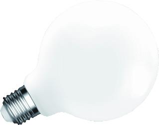MEGAMAN LED-LAMP GLOBE WIT LE 137MM DIAM 95MM 