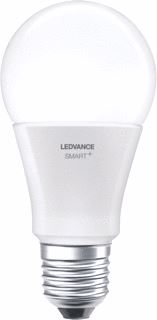 LEDVANCE SMART+ ZIGBEE LED-LAMP PEER E27 8.5W 806LM 2700K 75MA STRALING 240GRADEN FROST DIMBAAR WIT IP20 DXL 60X115MM 