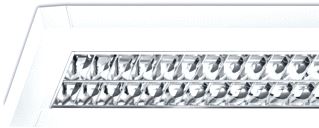 NORTON SOLO-S LED ARM. LED 32W 4000K 3600LM CRI80-89 41-80GRADEN 220-240V AC IP20 WIT BEH. WIT STAAL 1196X296X13.5MM 