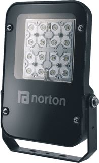 NORTON SWL-S LED 16W 4000K 2000LM CRI70-79 BUNDEL 41-80GRADEN IP66 WIT 46MM OPBOUW ZWENKBAAR BEHUIZING ANTRACIET ALU 