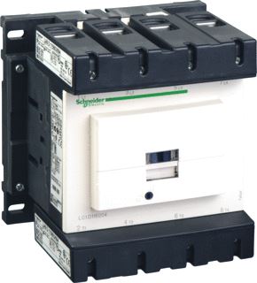 SCHNEIDER ELECTRIC TESYS D CONTACTOR 2M+2V HC: M+V AC-3<=440V 200A STUURSPANNING: 24V AC