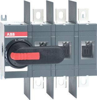 ABB LASTSCHEIDER INBOUWAPPARAAT BOUTKLEM 315A 3-POLIG BOUTKLEM AC-3 400V 160KW AC-23 400V 160KW GROTERE VLAGAFSTAND 