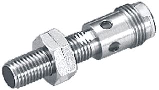 M8 AFGESCHERMD SN: 1 MM RVS L: 27(43) MM 12-24 VDC PNP NO M12 