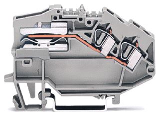 WAGO 2-DRAADS POTENTIAALVEREFFENINGSKLEM 4 MM2 GRIJS