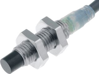 OMRON M8 N-AFGESCHERMD SN: 4 MM RVS L: 27(40) MM 12-24 VDC NPN NO 2 M KABEL 