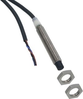 OMRON M8 N-AFGESCHERMD SN: 4 MM RVS L: 49(62) MM 12-24 VDC PNP NO 2 M KABEL