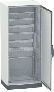 SCHNEIDER ELECTRIC SMX KAST 1800X1200X400MM SCOTCH BRITE 304L RVS MONOBLOK 