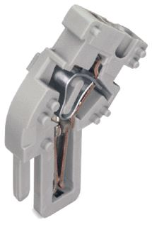 WAGO 1-D-FS-TUSSENMODULE HAAKS CAGE CLAMP GRIJS