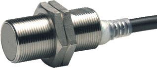 OMRON E2EH INDUCTIEVE BENADERINGSSCHAKELAAR M30 RVS TOT 120GRADEN C AFGESCHERMD DET.AF. 12MM 12-24VDC PNP NO 2 MT KABEL 3-DRAAD