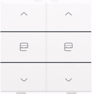 NIKO HOME CONTROL DUBBELE MOTOR CONTROLLER WIT GECOAT