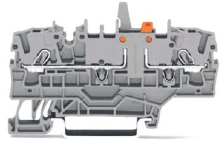 WAGO 2-DRAADS SCHEIDINGS-EN MEETKLEM MET MECHANISCHE V