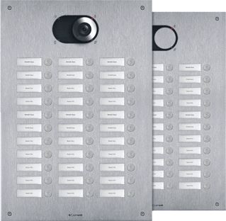 COMELIT SWITCH RVS DEURBELPANEEL MET 33 DRUKKNOPPEN 3 RIJEN