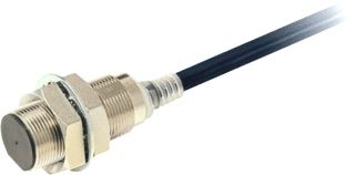 OMRON INDUCTIEVE SENSOR 18MM LENGTE: 55MM AFSTAND: 12MM 10-30V DC QUASIBONDIG KABEL PNP MAAK 500HZ