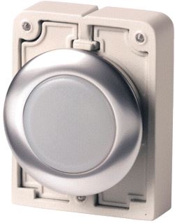 EATON SIGNAALLAMP 30MM RVS VLAK WIT 