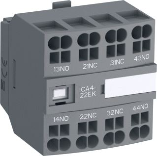 ABB CA4-31EK FRONTMONTAGE HULPCONTACTBLOK 3NO-1NC CONTACT VOOR-AF09-AF38 