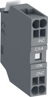 ABB CA4-01K FRONTMONTAGE HULPCONTACTBLOK 1NC CONTACT VOOR-AF09-AF38 EN NF22-NF40 