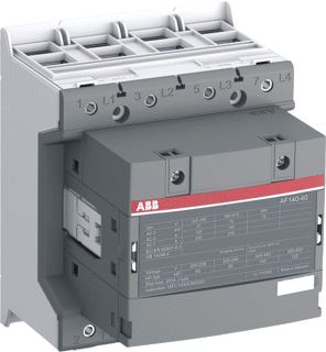 ABB MAGNEETSCHAKELAAR AF-SERIE 4P AC1-200A-690V-HULPCONTACT 0M-0V SPOELSPANNING-24-60VAC-50-60HZ-20-60VDC SPOELCODE 11