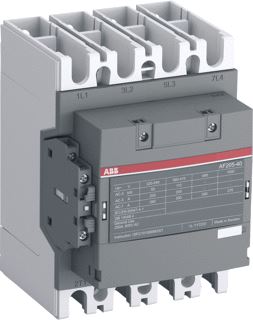 ABB MAGNEETSCHAKELAAR AF-SERIE 4P AC1-275A-690V-HULPCONTACT 1M-1V SPOELSPANNING-24-60VAC-50-60HZ-20-60VDC SPOELCODE 11 