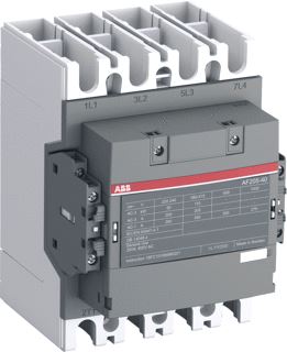 ABB MAGNEETSCHAKELAAR AF-SERIE 4P AC1-275A-690V-HULPCONTACT 2M-2V SPOELSPANNING-48-130VAC-50-60HZ-48-130VDC SPOELCODE 12 