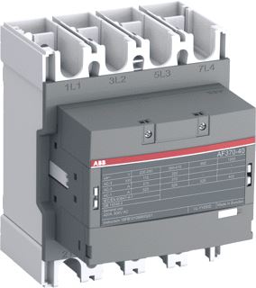 ABB MAGNEETSCHAKELAAR AF-SERIE 4P AC1-500A-690V-HULPCONTACT 0M-0V SPOELSPANNING-250-500VAC-50-60HZ-250-500VDC SPOELCODE 14 