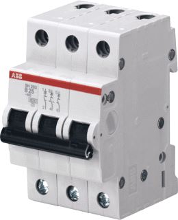 ABB INSTALLATIEAUTOMAAT 3 POLIG-6KA B KAR-