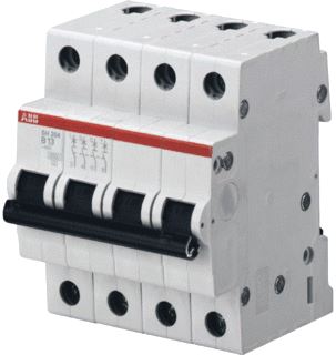 ABB INSTALLATIEAUTOMAAT COMPACT HOME 4 POLE 6KA B KAR-