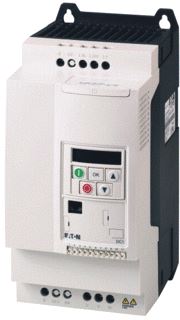 EATON FREQUENTIEREGELAAR DC1 VERMOGEN 5,5KW BIJ 3/3 FASE 400V 50/60HZ BEDRIJFSSTROOM 14/11,3A IP20 REMCHOPPER 