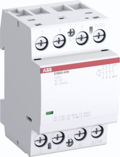 ABB SYSTEM PRO M COMPACT HULPSCHAKELAAR 2 NO 400V 40A AC 3-MOD 43-5MM IP20