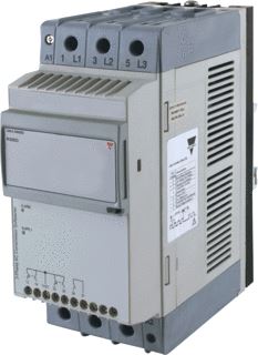 CARLO GAVAZZI SOFT STARTER VOOR SCROLL COMPRESSOREN 3-F 110...400VAC 55A 30KW 110-400VAC INTERNE BY-PASS ZELFLEREND IP20 +REL