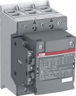 ABB AF140 MAGNEETSCHAKELAAR 3P AC3-140A-75KW-400V-HULPCONTACT 1M-1V SPOELSPANNING 24-60VAC-50-60HZ-20-60VDC SPOELCODE 11