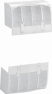 LEGRAND DPX3 250 VERZEGELBARE KLEMAFSCHERMING MET ACHTERAANSLUITING 4P