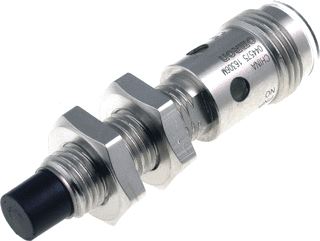 M8 N-AFGESCHERMD SN: 4 MM RVS L: 27(43) MM 12-24 VDC NPN NO M1