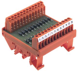 WEIDMULLER INTERFACEMODULE (BXDXH) 65X42X70MM 22 POLEN DIN-RAIL 35MM NOM. (MEET)SPANNING 230V NOM. (MEET)STROOM 1A UITVOERING ELEKTRISCHE AANSLUITING OVERIG UITVOERING ELEKTRISCHE AANSLUITING SCHROEFAANSLUITING VERVUILI 