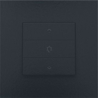 NIKO ENKELVOUDIGE DIMBEDIENING VOOR NIKO HOME CONTROL MET LEDS PIANO BLACK TYPE: