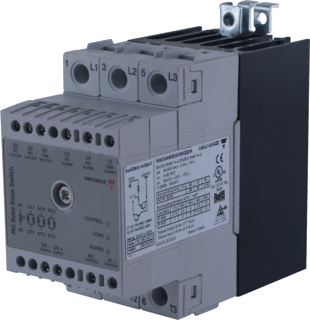 CARLO GAVAZZI SOLID STATE RELAIS 2 FASE 600V,25AAC,STUURSPANNING 20-275VAC GKEAM NUL SCHAKELEND BEWAKING