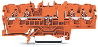 WAGO 4-DRAADS SCHEIDINGS-EN MEETKLEM MET TESTMOGELIJKH