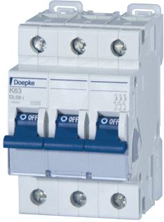 DOEPKE INSTALLATIEAUTOMAAT DLS 6I 10KA 50A/K-KAR./3P