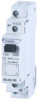 DOEPKE PULSRELAIS RS 024-002 16A 2XW 24VAC