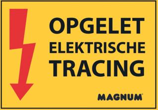 MAGNUM MT WAARSCHUWINGSSTICKERS SET A 5 STUKS