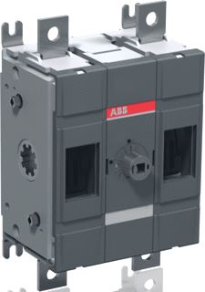 ABB LASTSCHEIDER OTDC 2-POLIG DC 21B-1000VDC-100A-DC APPLICATIE TOT 1000VDC BODEMMONTAGE ZONDER AS EN KNOP BEDIENING MIDDEN